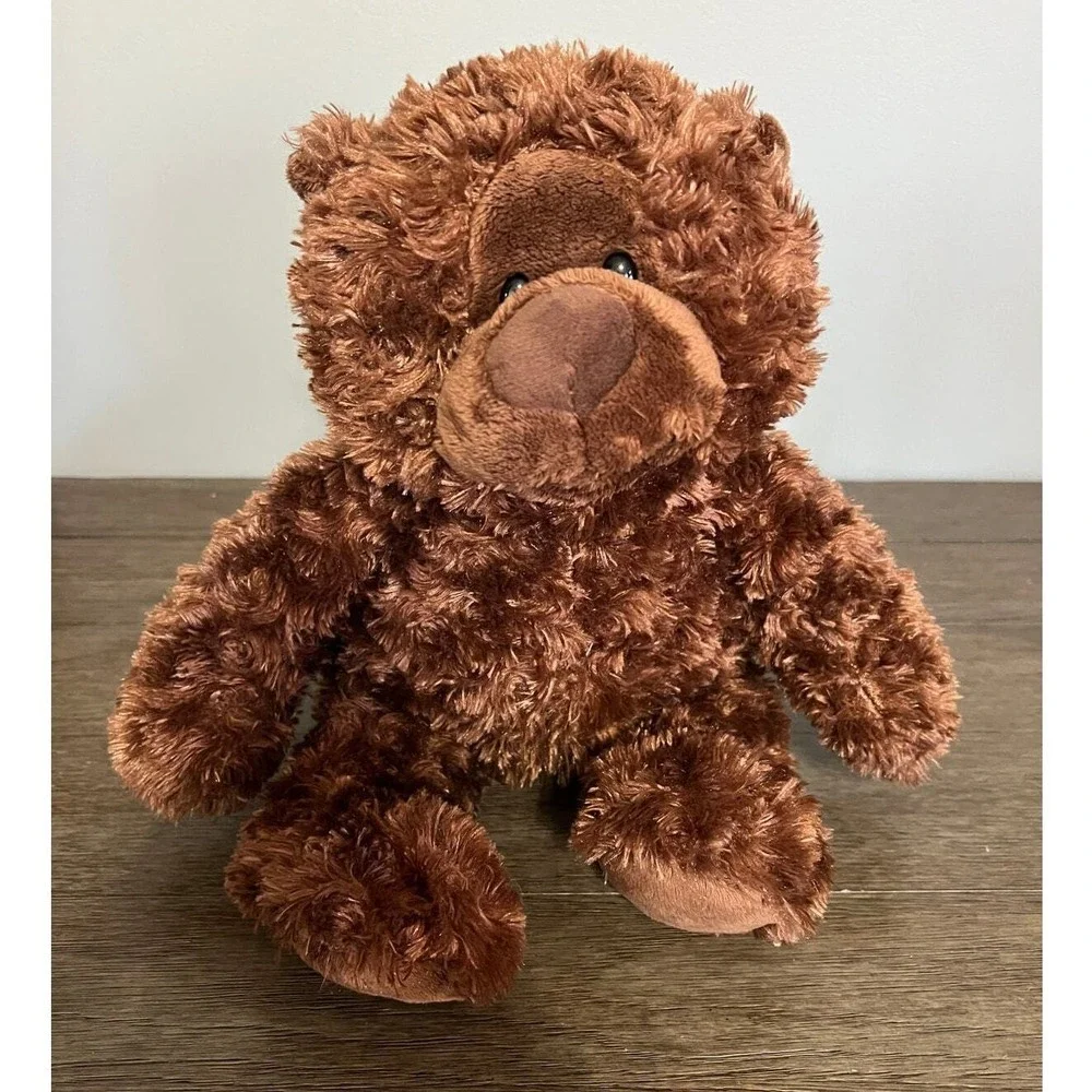 G by Gund Philbin Chocolate Brown Teddy Bear Shaggy Plush Stuffed Animal 348429